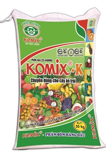 KOMIX-K chuyên cây ăn trái - Phân Bón Komix - Công Ty Cổ Phần Thiên Sinh
